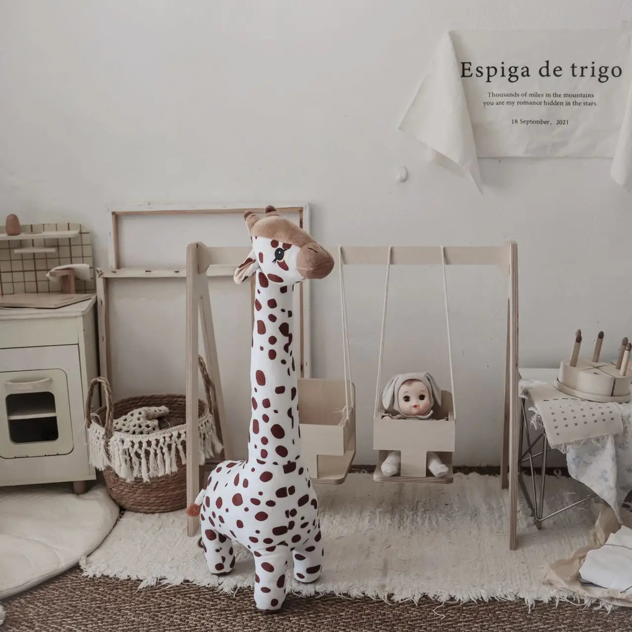 Peluche Girafe Tachetée
