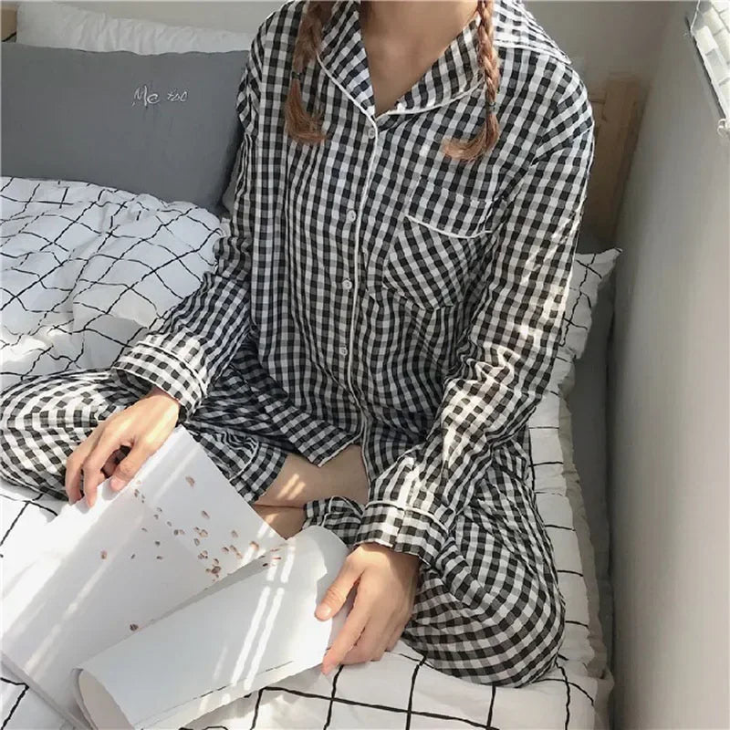Pyjama Douillet Femme – Ensemble 2 pièces à Motifs