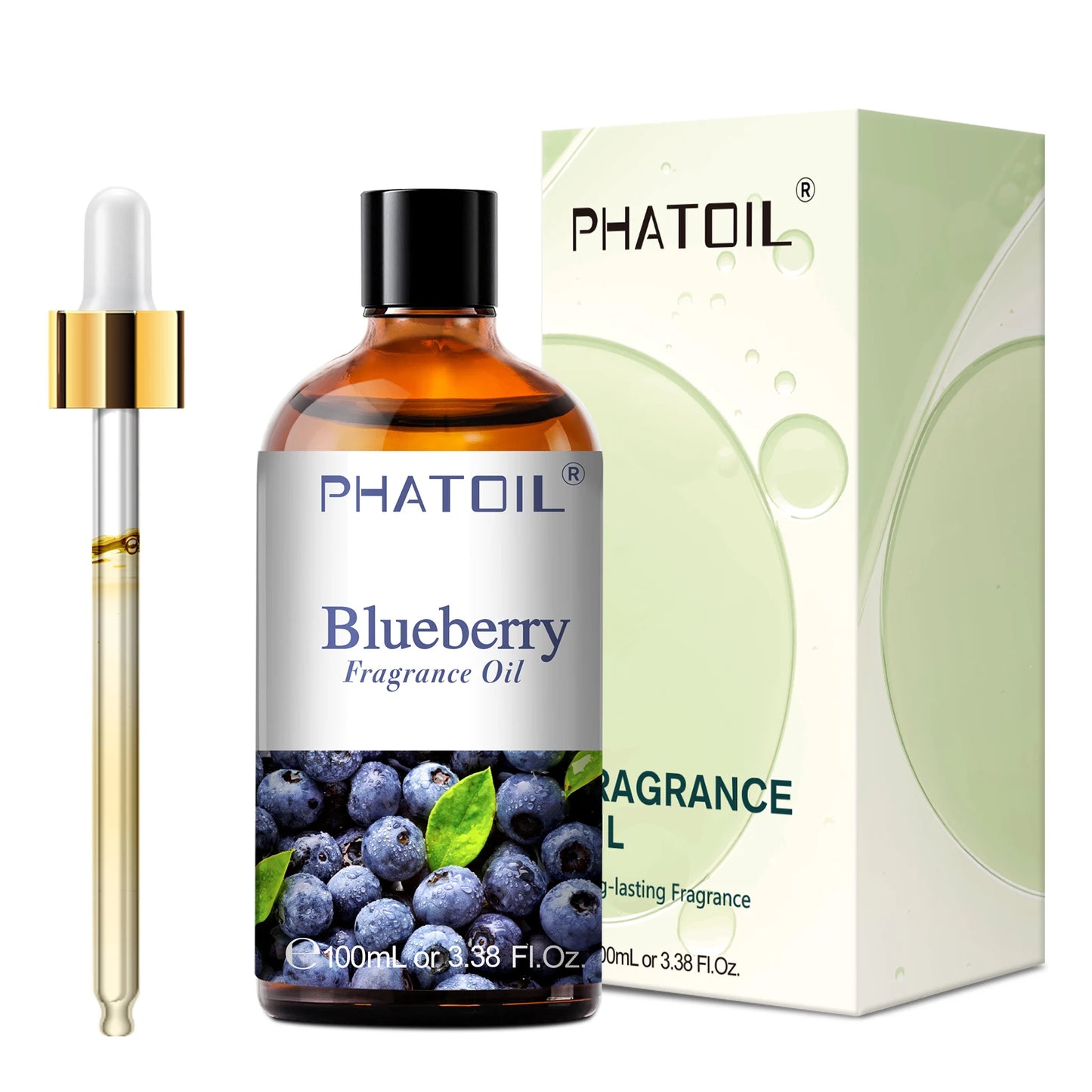 Huile Aromathérapie PHATOIL 100ml – Coco, Vanille, Fraise, Citron | Pour Diffuseur & Bougies