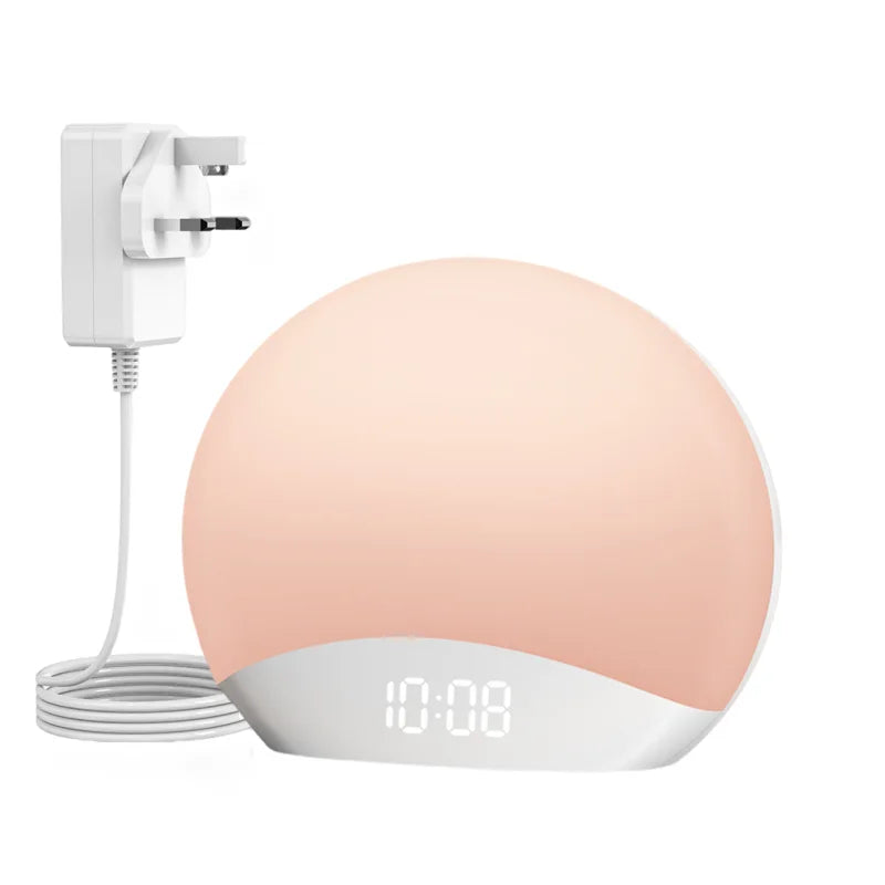 Réveil Simulateur d’Aube LED – Lumière Progressive, Radio FM