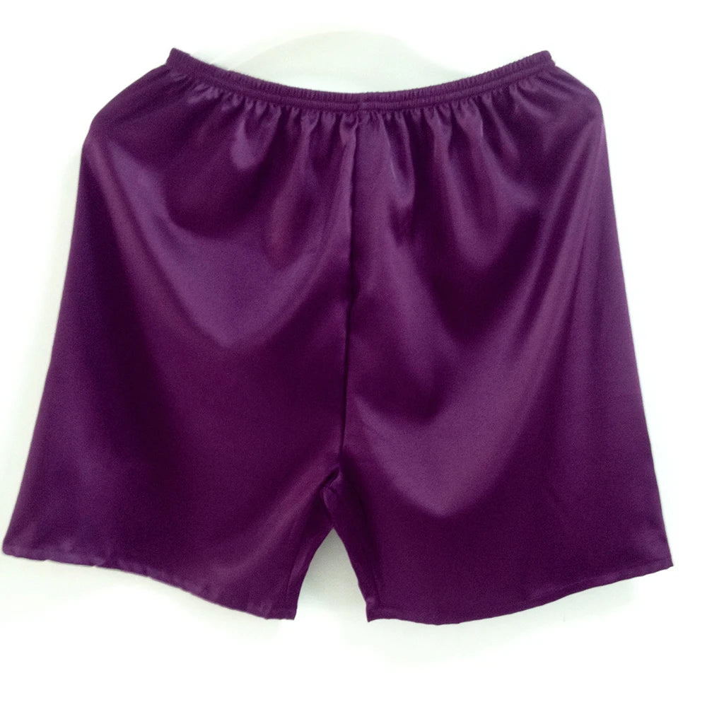 Short de Pyjama Homme – Satin Soie Brillant & Sexy