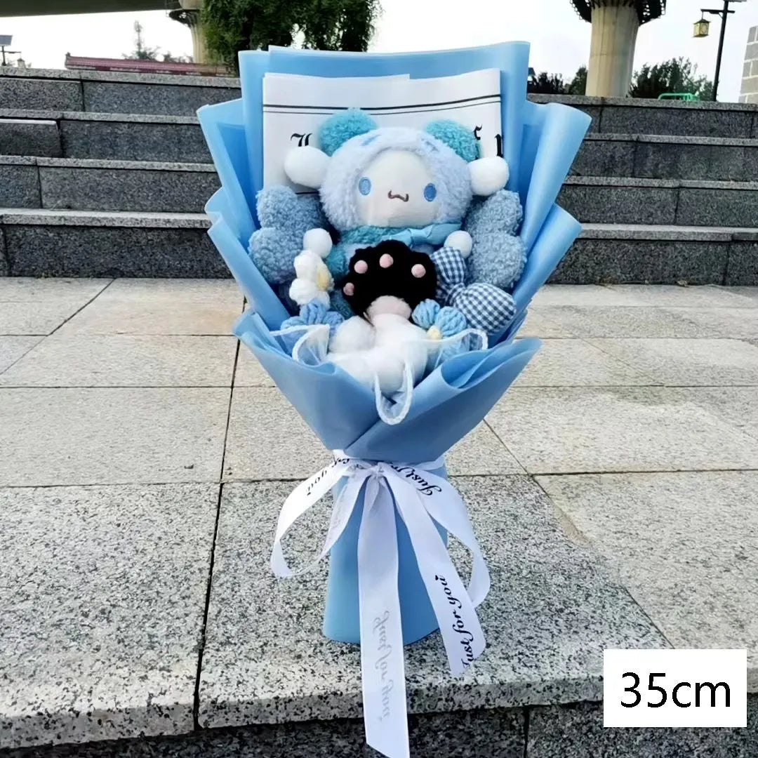 Bouquet Peluche Sanrio – Kuromi, My Melody & Friends