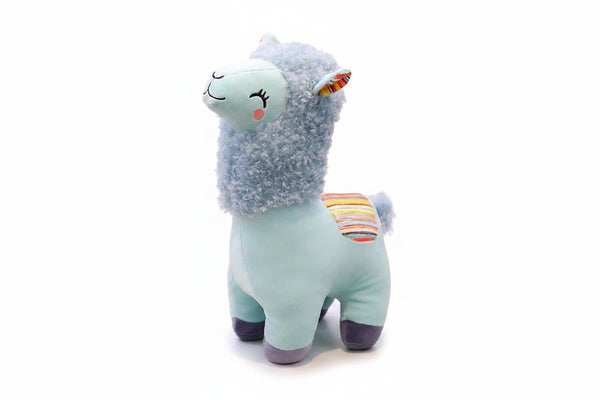 Peluche Alpaga Kawaii – Doudou Lama Tout Doux à Câliner (Coussin Déco)