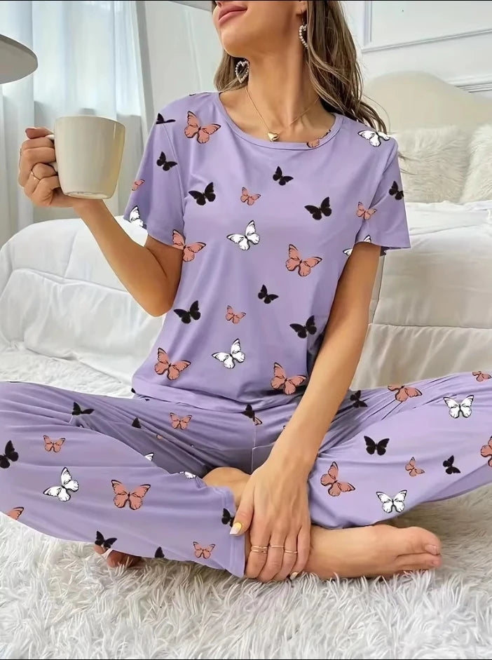Ensemble Pyjama Satiné Femme Élégance & Confort
