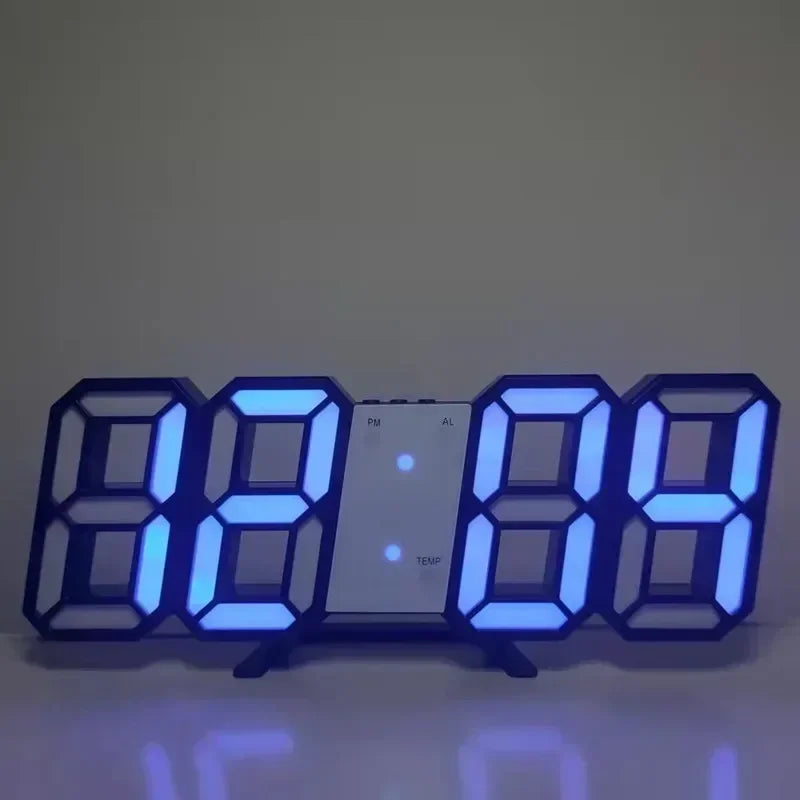 Horloge Digitale LED 3D