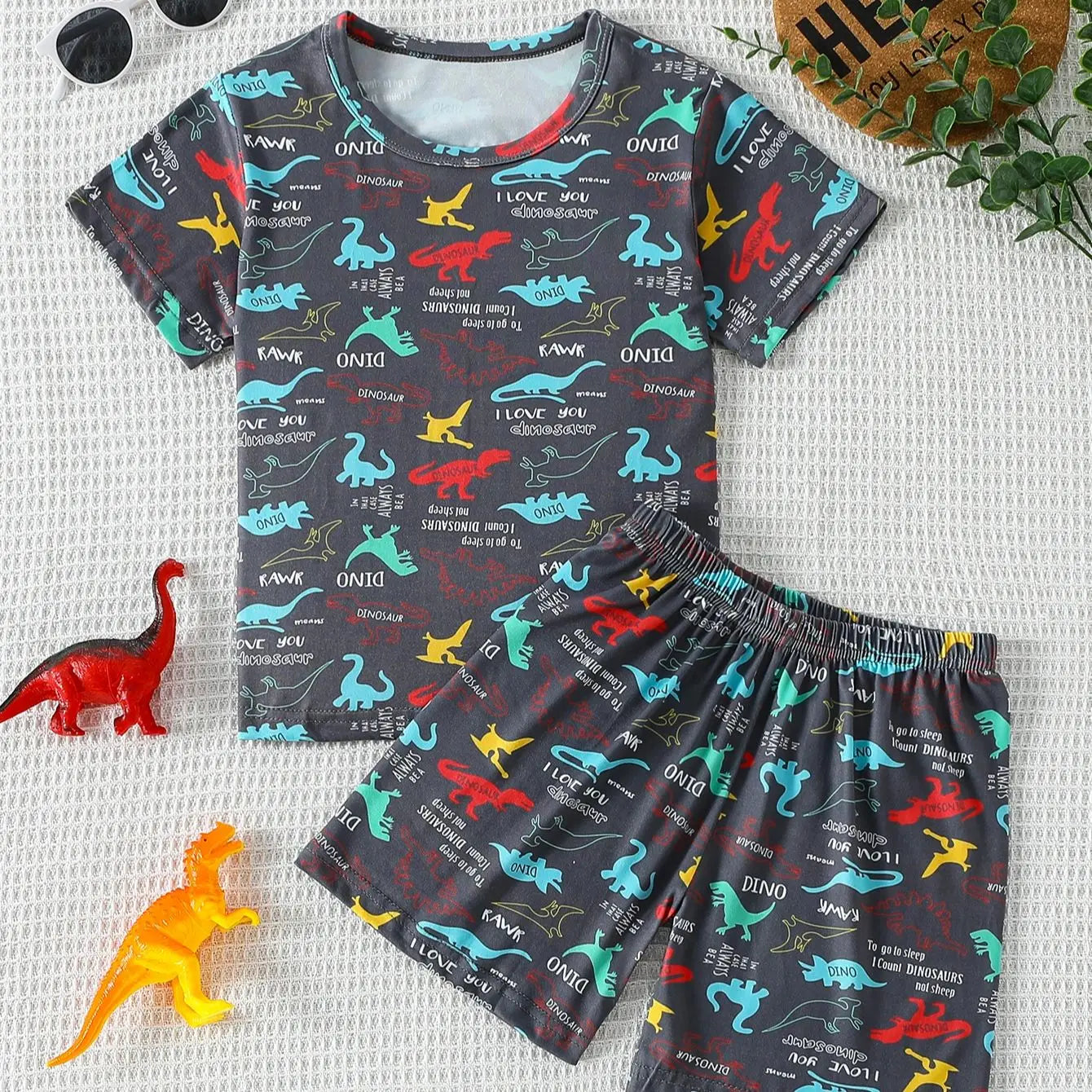 Pyjama Enfant 2 Pièces – Motifs Mignons & Confort Quotidien