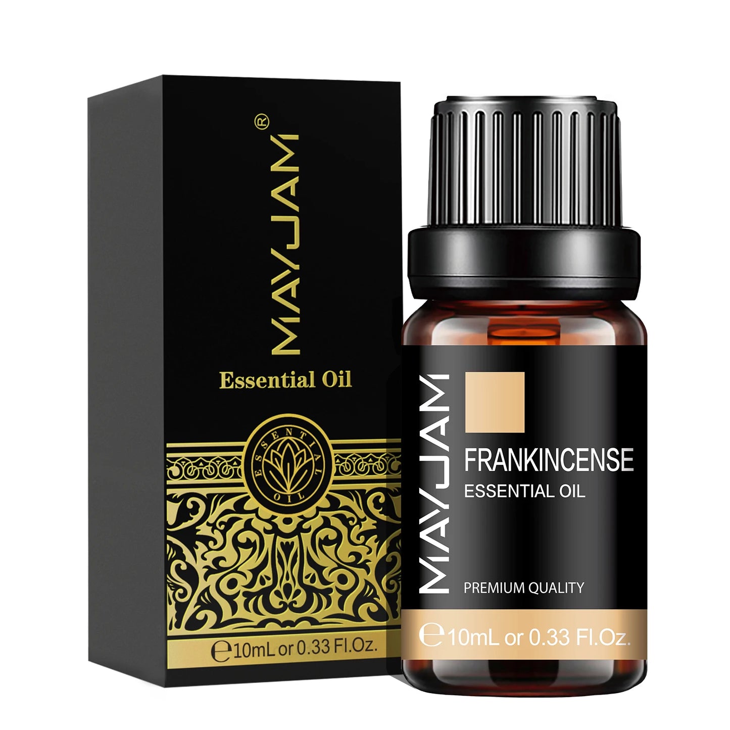 Huile Essentielle MAYJAM 10 ml – Lavande, Eucalyptus, Jasmin, Vanille, Santal | Bien-être & Diffuseur | DelvaBlue