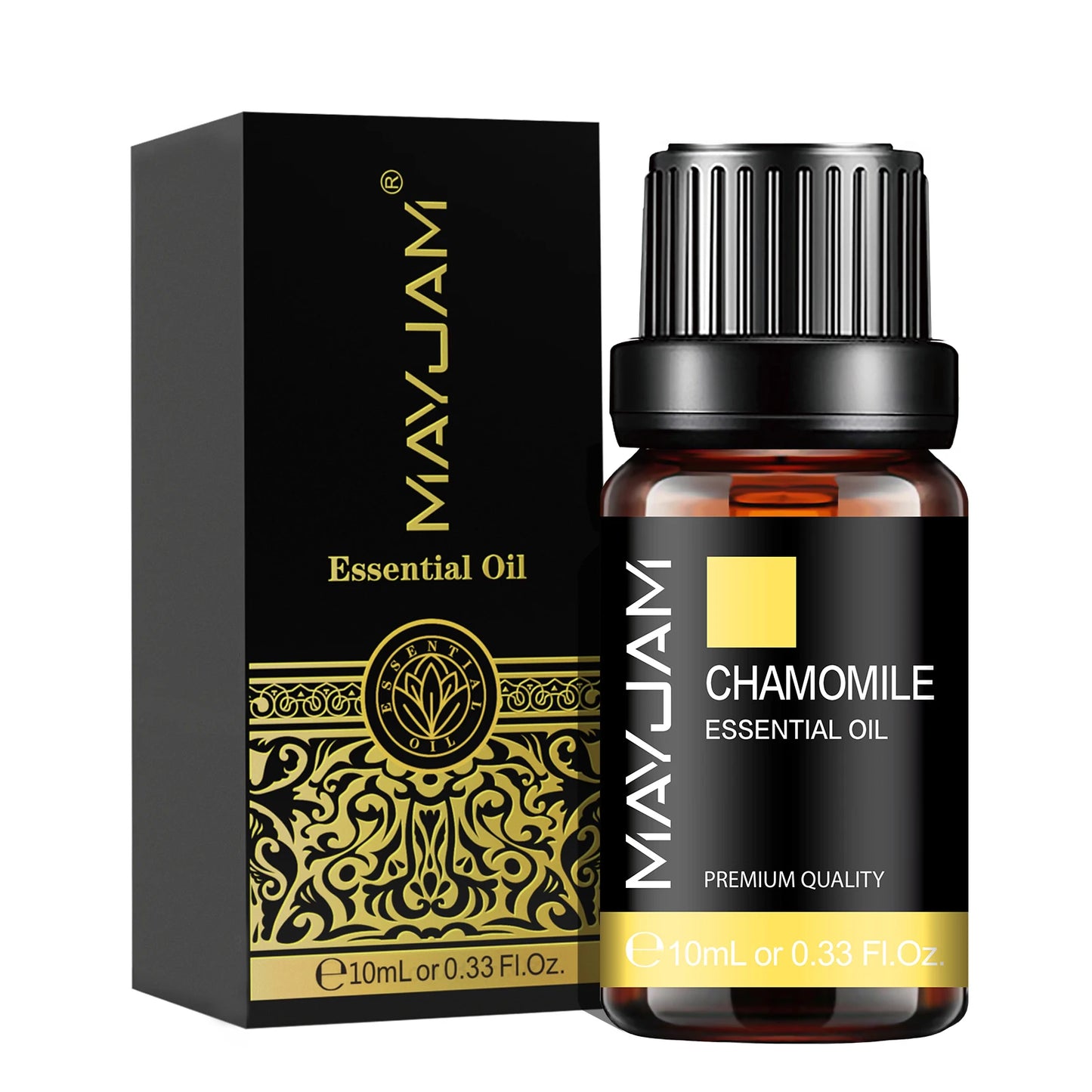 Huile Essentielle MAYJAM 10 ml – Lavande, Eucalyptus, Jasmin, Vanille, Santal | Bien-être & Diffuseur | DelvaBlue