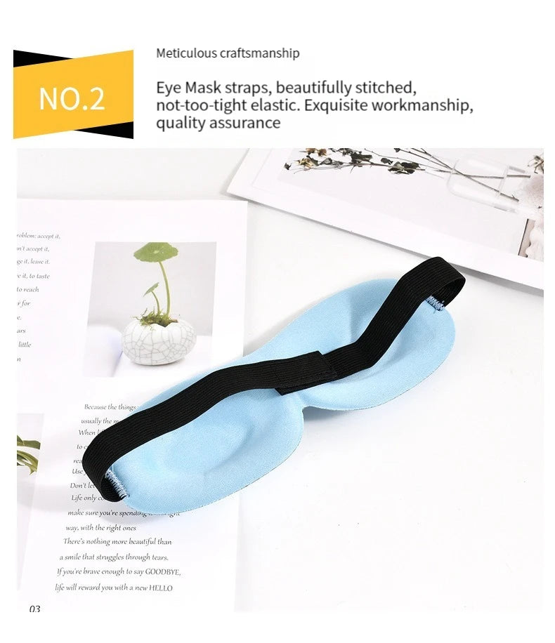 Masque de Sommeil 3D Beauty Sleep – Eye Cover Confort Sans Pression