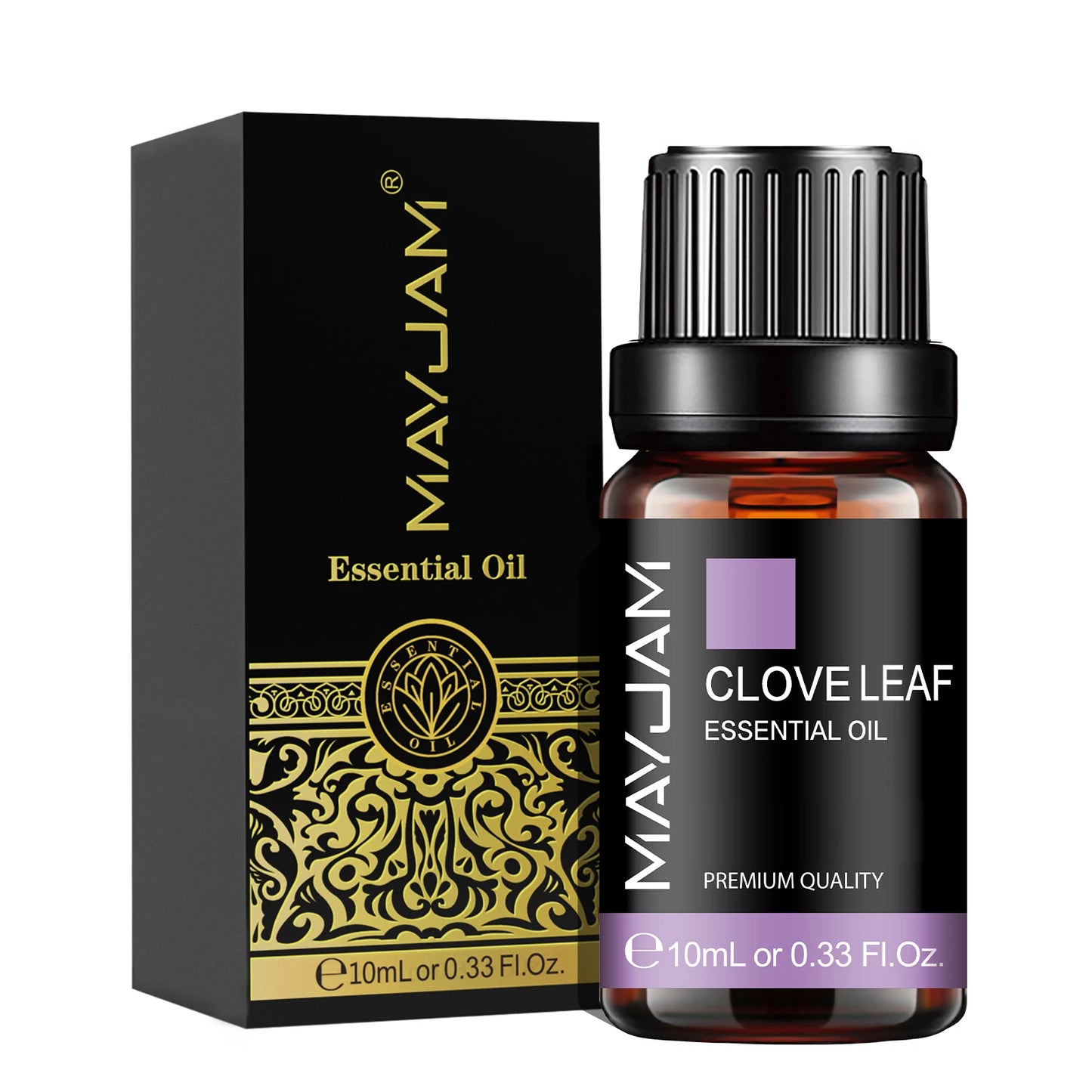 Huile Essentielle MAYJAM 10 ml – Lavande, Eucalyptus, Jasmin, Vanille, Santal | Bien-être & Diffuseur | DelvaBlue