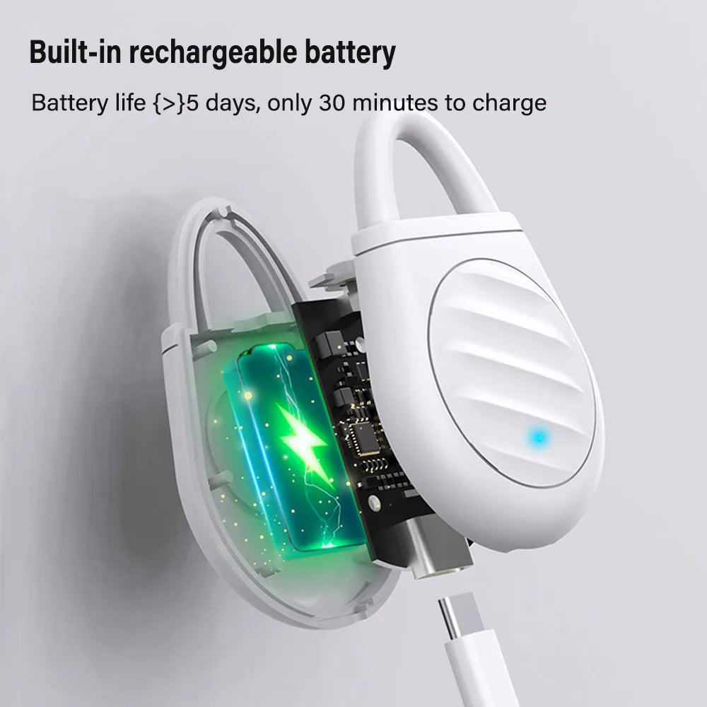 🦟 Répulsif Électronique Portable à Ultrasons – Anti-Moustiques Intelligent