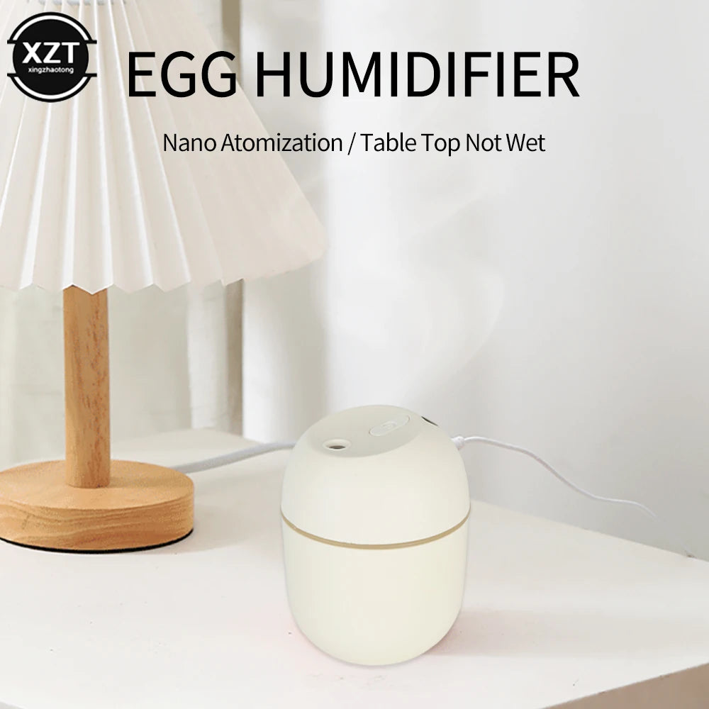 Diffuseur d’Huiles Essentielles 220 ml avec Veilleuse LED – USB Silencieux & Compact | Maison, Voiture, Bureau