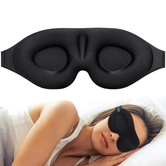 3D Contoured Eye Sleep Mask, Night Mask for Men and Women.