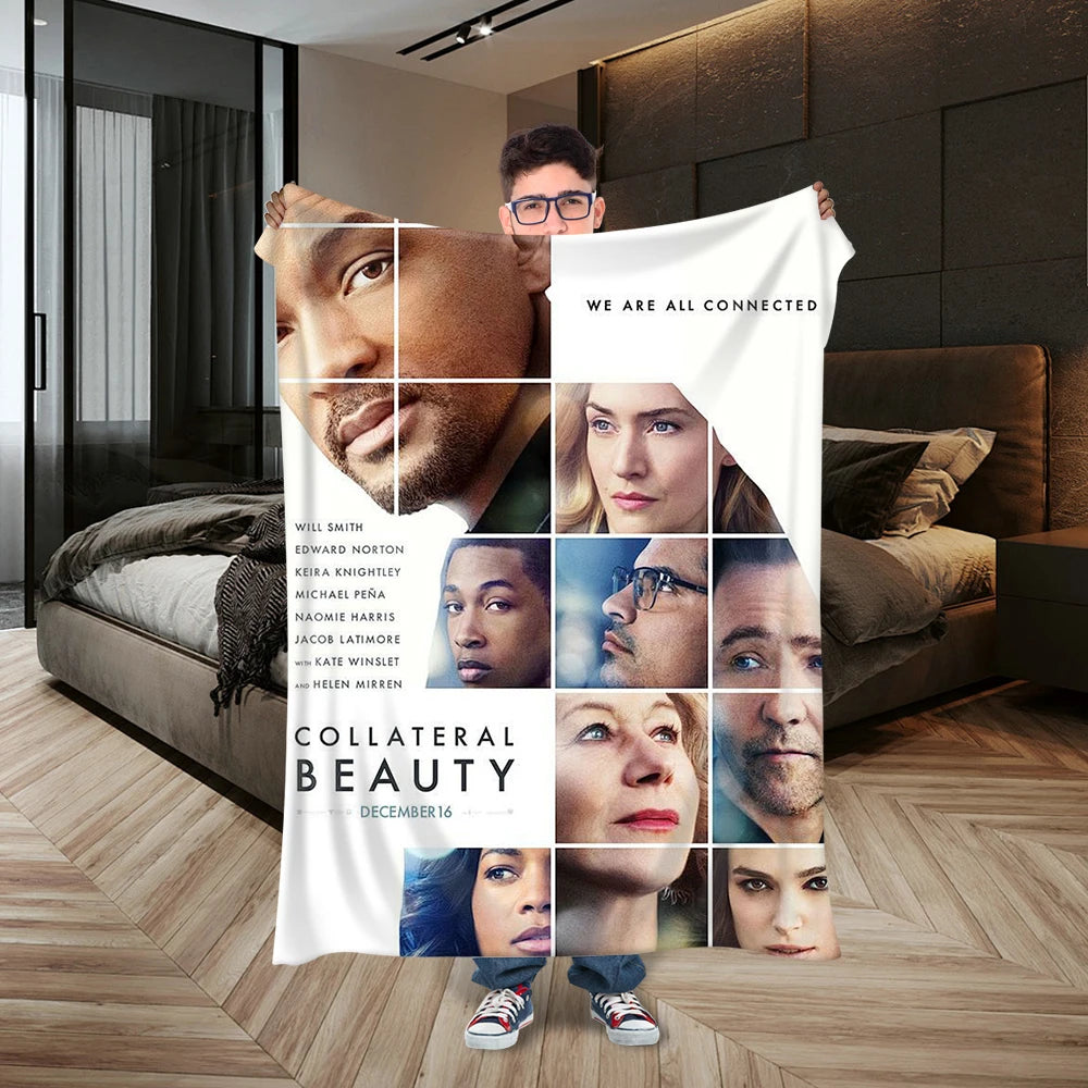 Couverture Personnalisée – Photo, Texte ou Design Original | Cadeau Unique pour Famille, Amis & Animaux