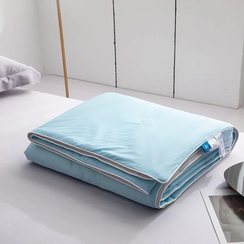 Couverture Rafraîchissante Été – Légère & Respirante | Tissu Double Face Froid | Couette Fine Confort Climatisé