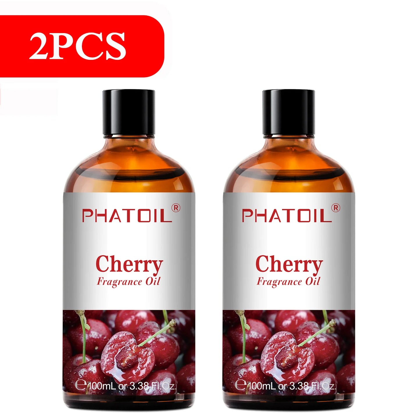 Huile Aromathérapie PHATOIL 100ml – Coco, Vanille, Fraise, Citron | Pour Diffuseur & Bougies