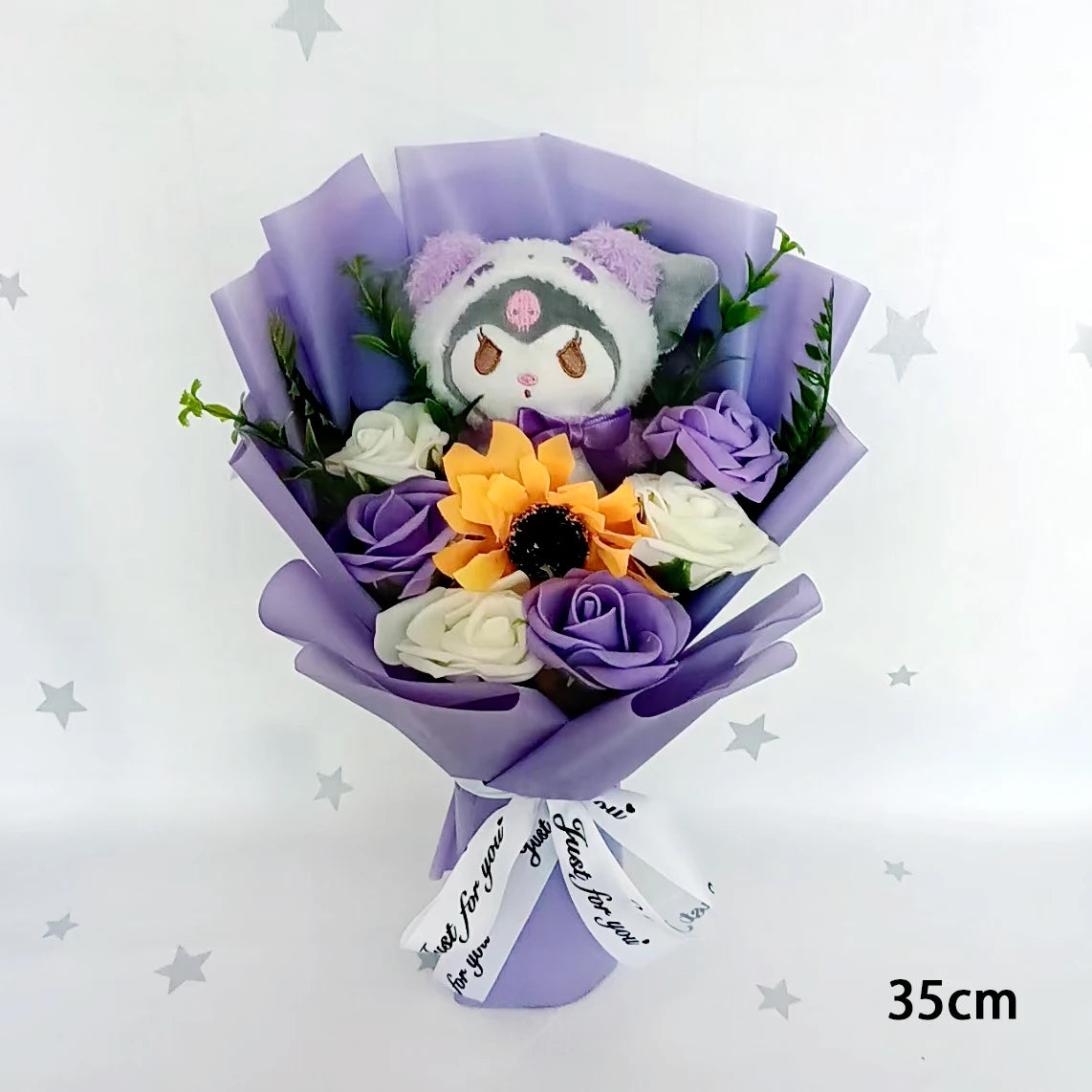 Bouquet Peluche Sanrio – Kuromi, My Melody & Friends