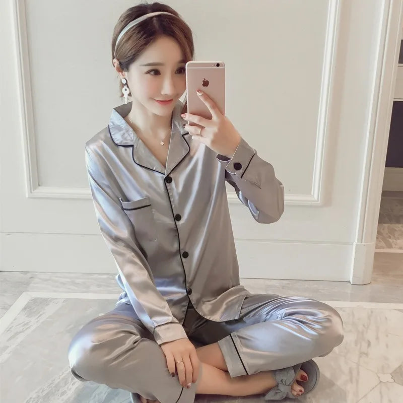Pyjama Femme Satin – Ensemble 2 Pièces Débardeur & Short | Loungewear Élégant et Léger