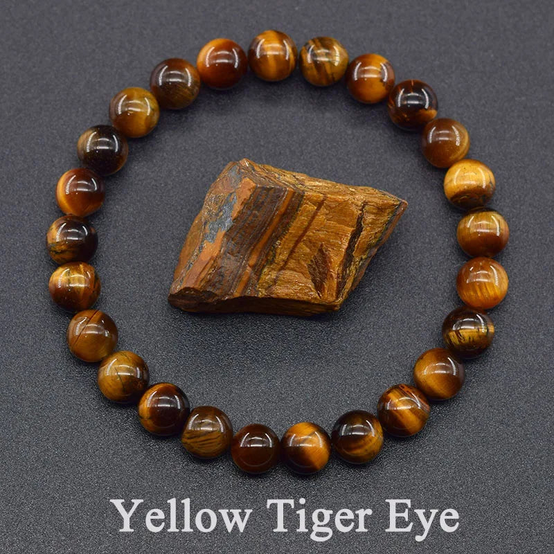 Bracelet en Apatite Bleue Naturelle – Énergie, Circulation & Vitalité