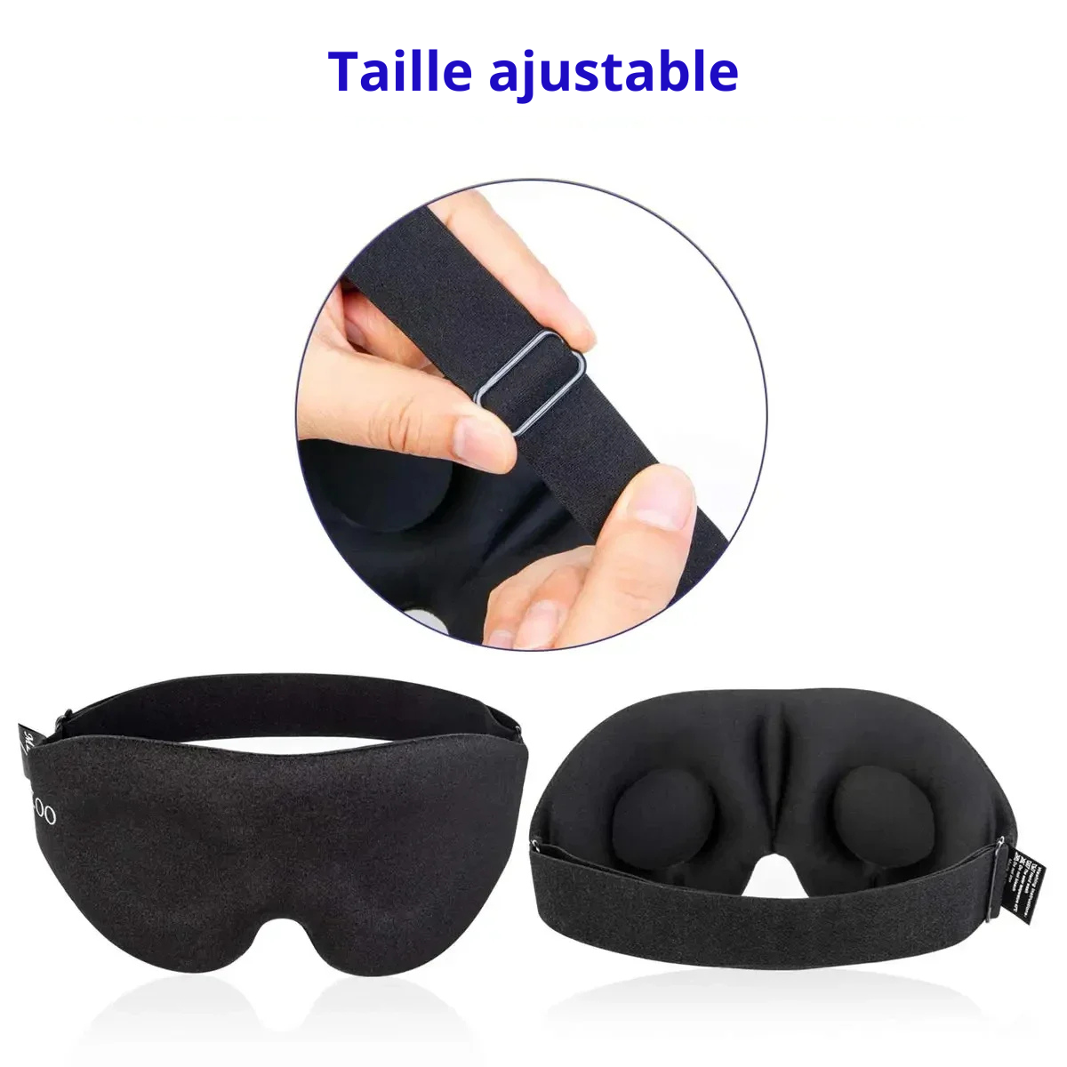 3D Contoured Eye Sleep Mask, Night Mask for Men and Women.