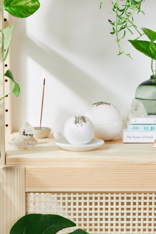 Bombe de Bain Bio à la Lavande – Calm Bomb Relaxante & Hydratante